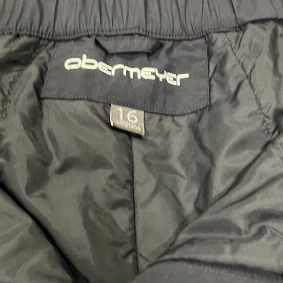 Oberbeyer SugarBush Waterproof Snow Pant, Black, 16 - Picture 3 of 10
